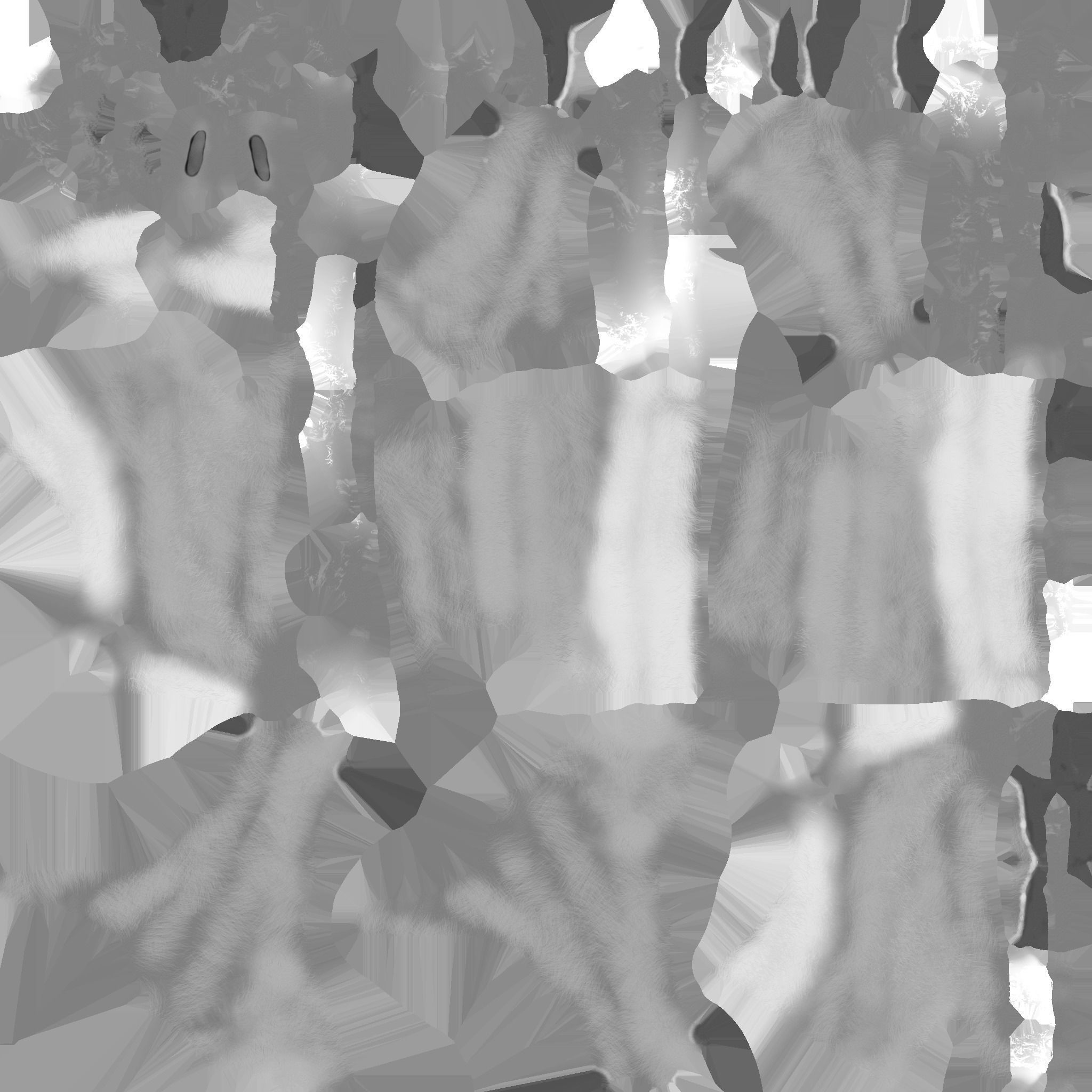 Elk Model Rigged 3D model_9