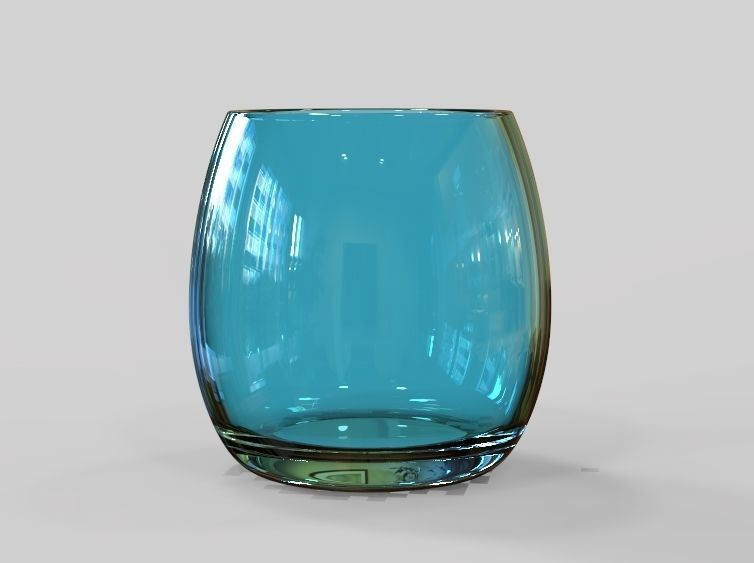 Juice Glass 3D print model_10