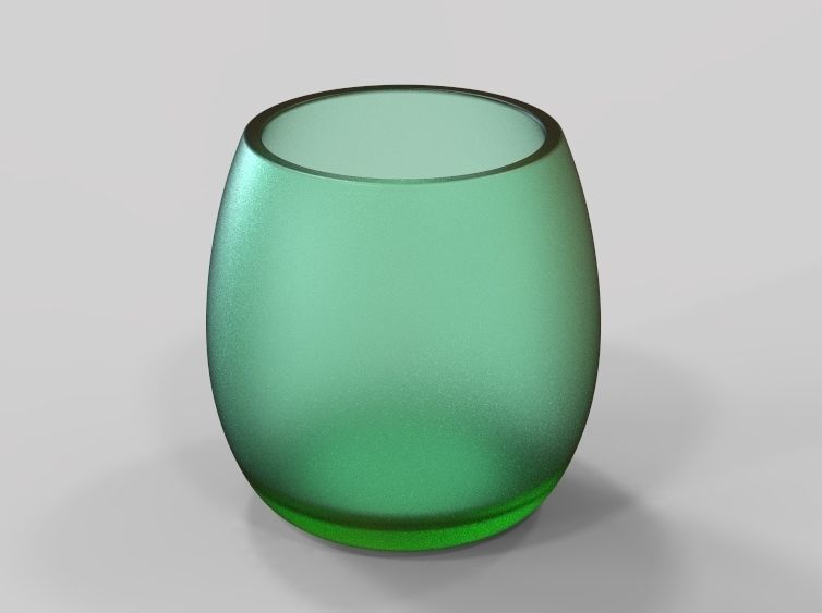Juice Glass 3D print model_2
