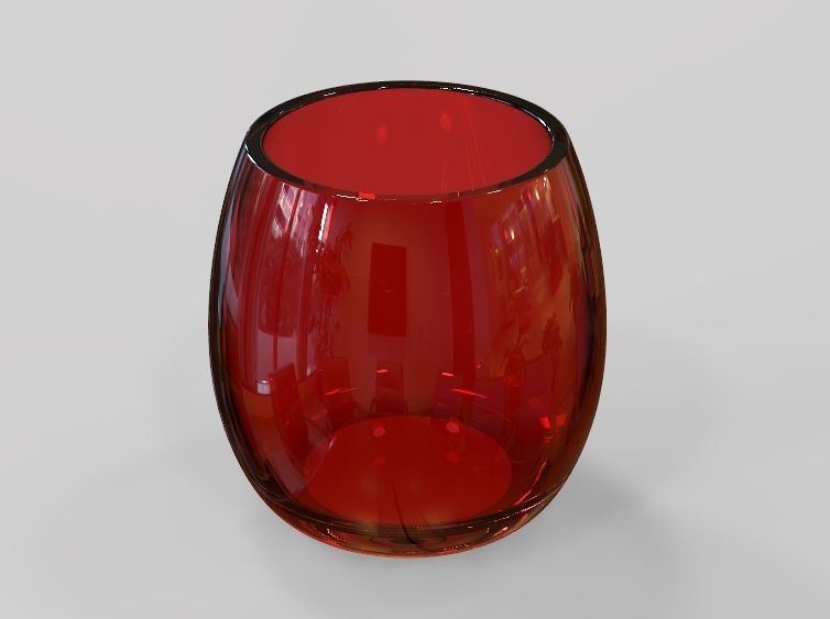 Juice Glass 3D print model_6