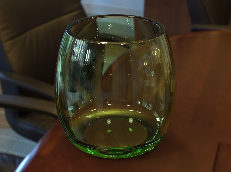 Juice Glass 3D print model_43