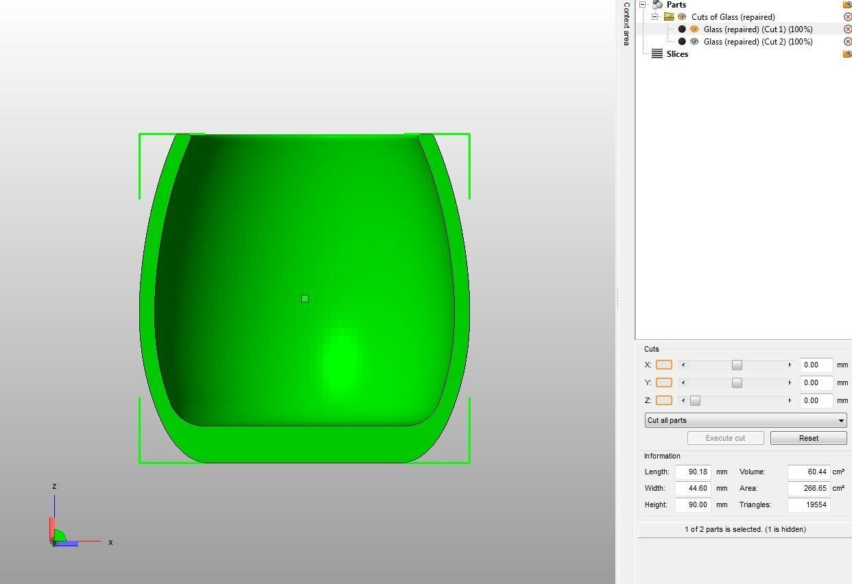 Juice Glass 3D print model_40