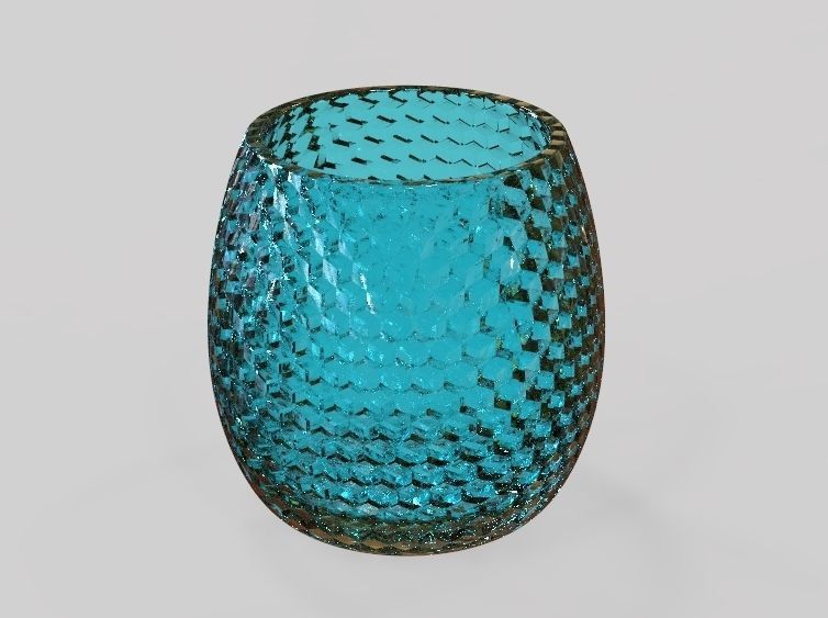Juice Glass 3D print model_15
