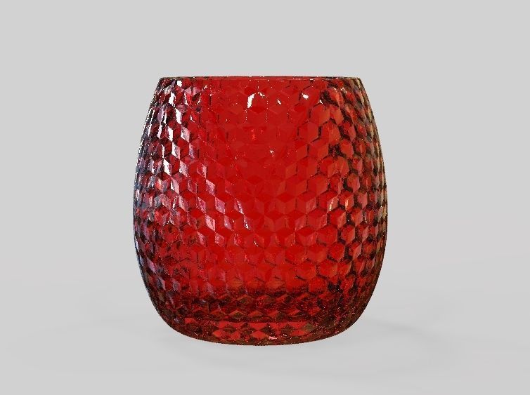Juice Glass 3D print model_13