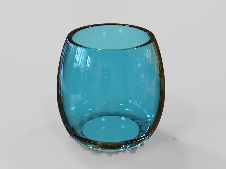 Juice Glass 3D print model_9