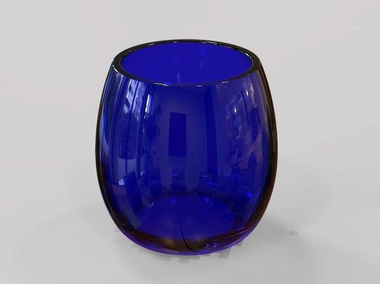 Juice Glass 3D print model_8