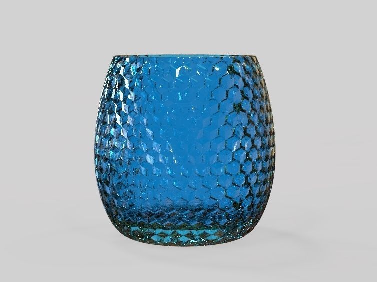 Juice Glass 3D print model_14