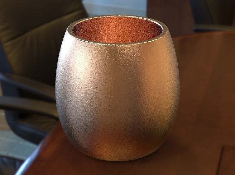 Juice Glass 3D print model_27
