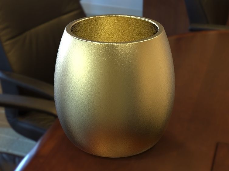 Juice Glass 3D print model_26