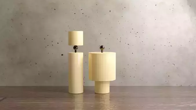 Ceramic decoration figure 3D model