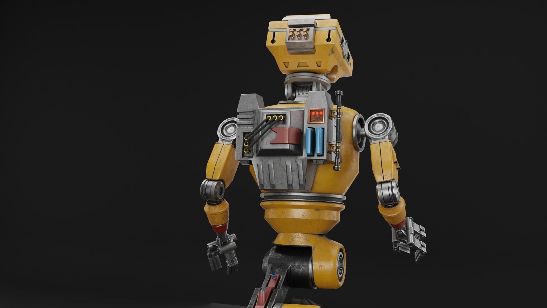 ROBOT BIBO84 3D model_2