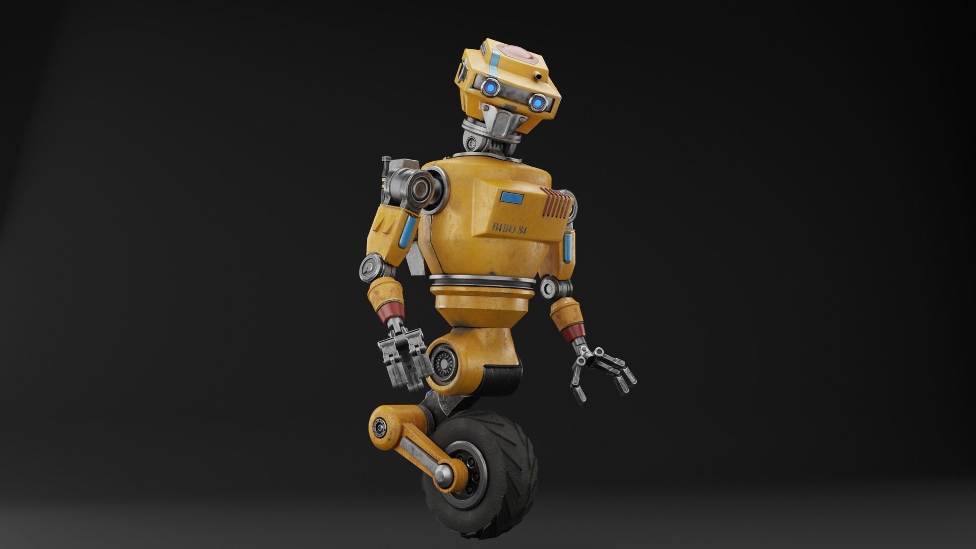 ROBOT BIBO84 3D model_4