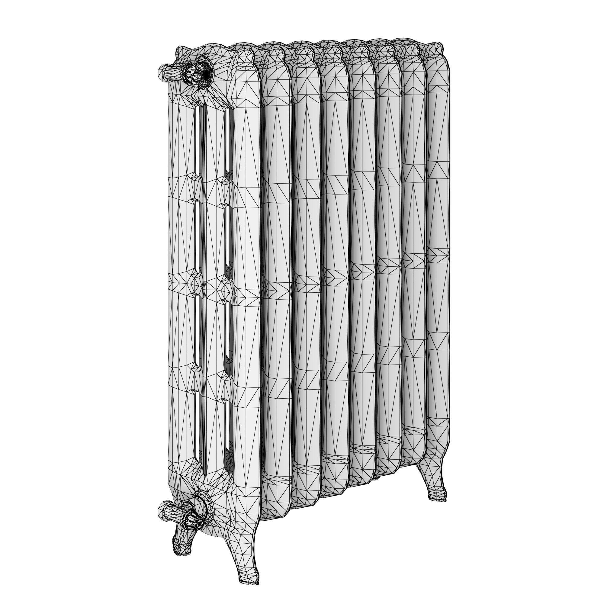 Bristom Black Radiator BLENDER 3D Model Cycles 3D model | CGTrader