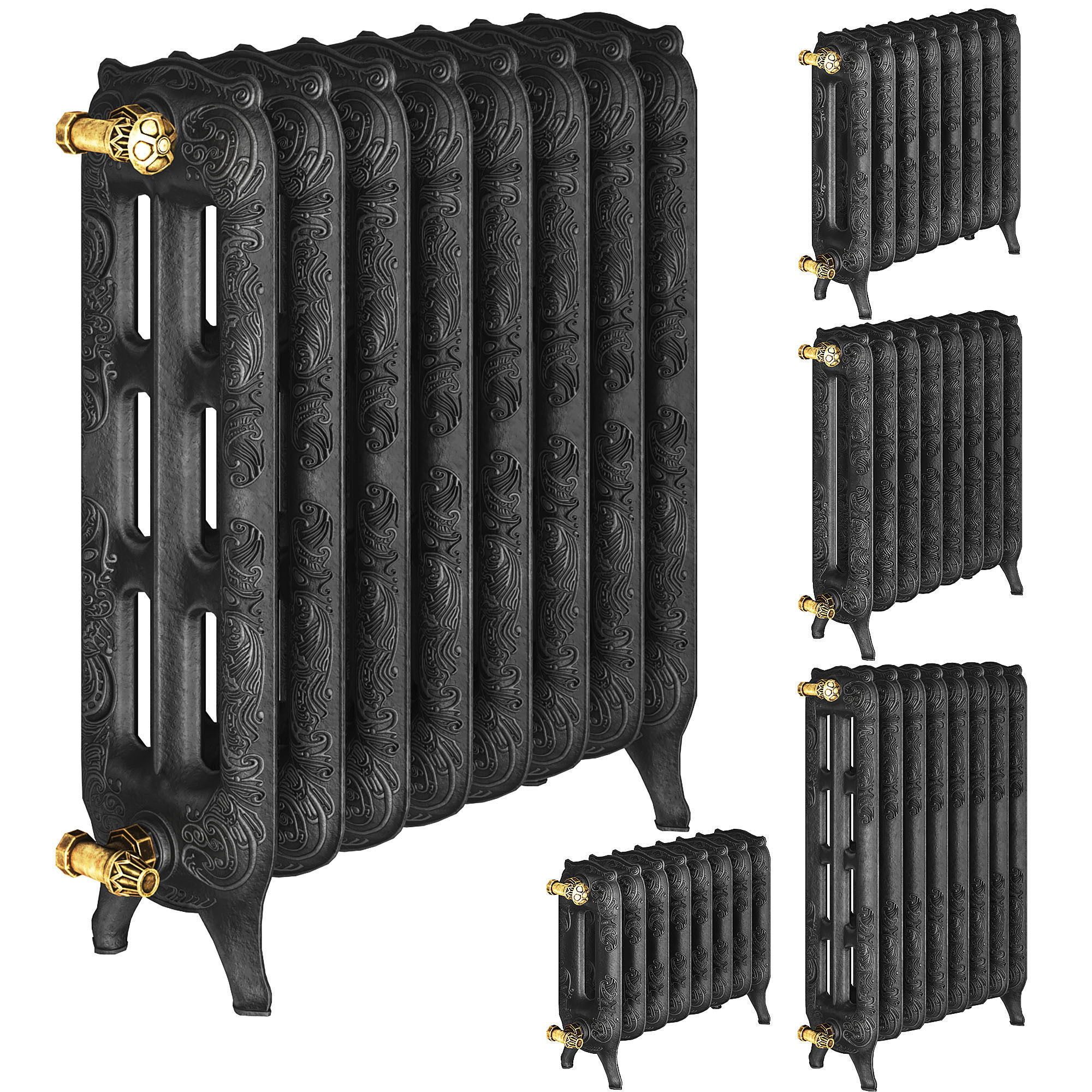 Bristom Black Radiator BLENDER 3D Model Cycles 3D model | CGTrader