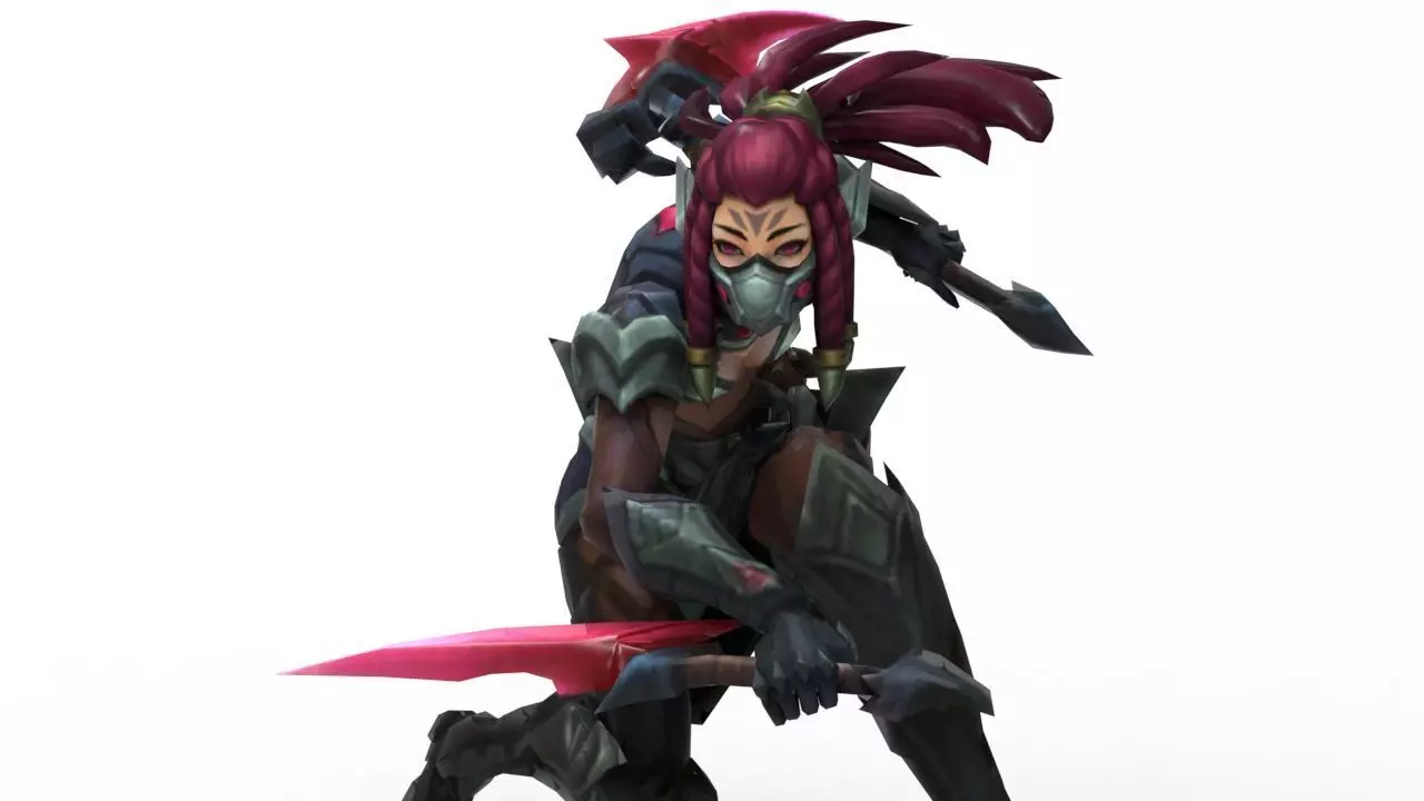 Akali Head Hunter - League of Legends 3D print model