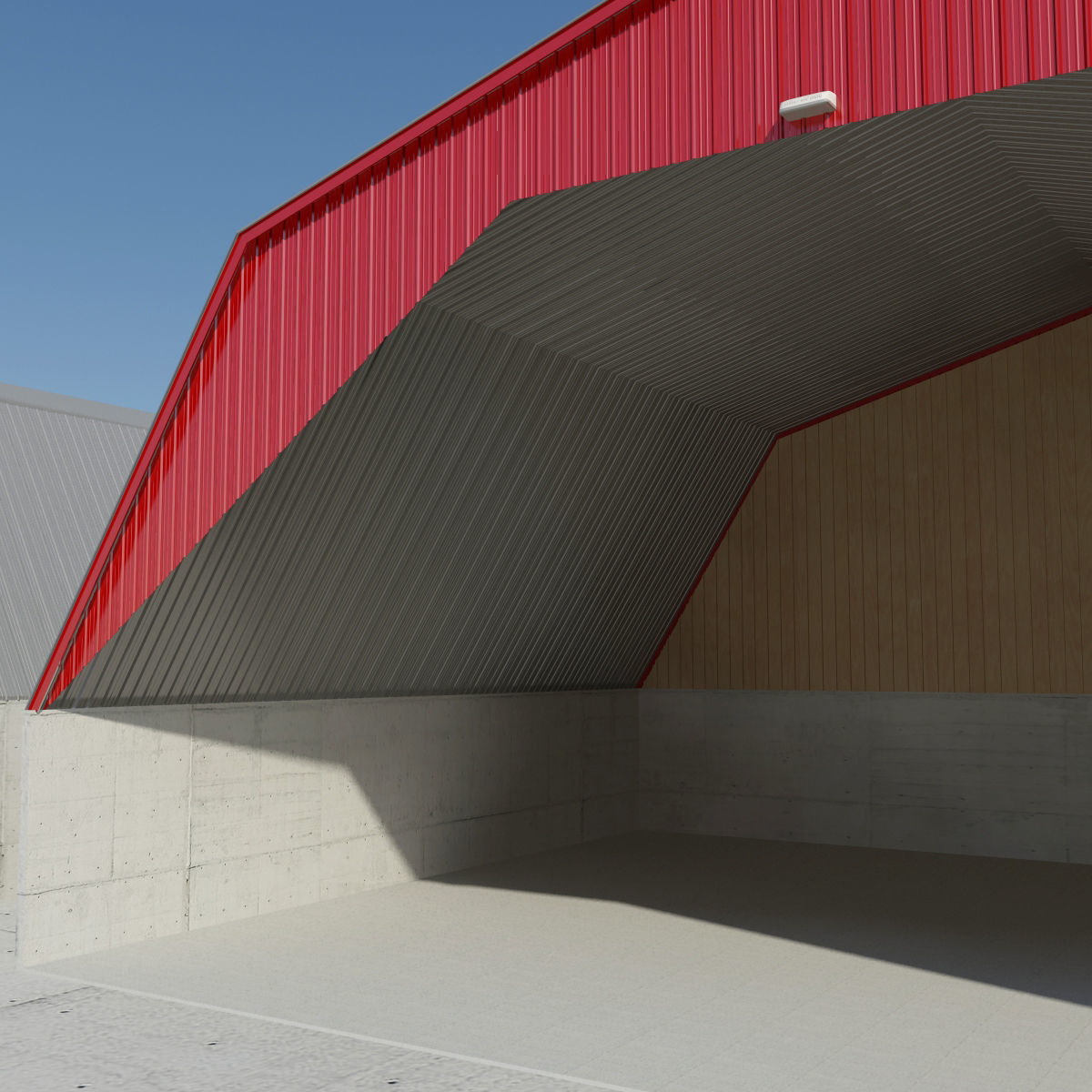 Transit Department Salt Barn 3D model_2