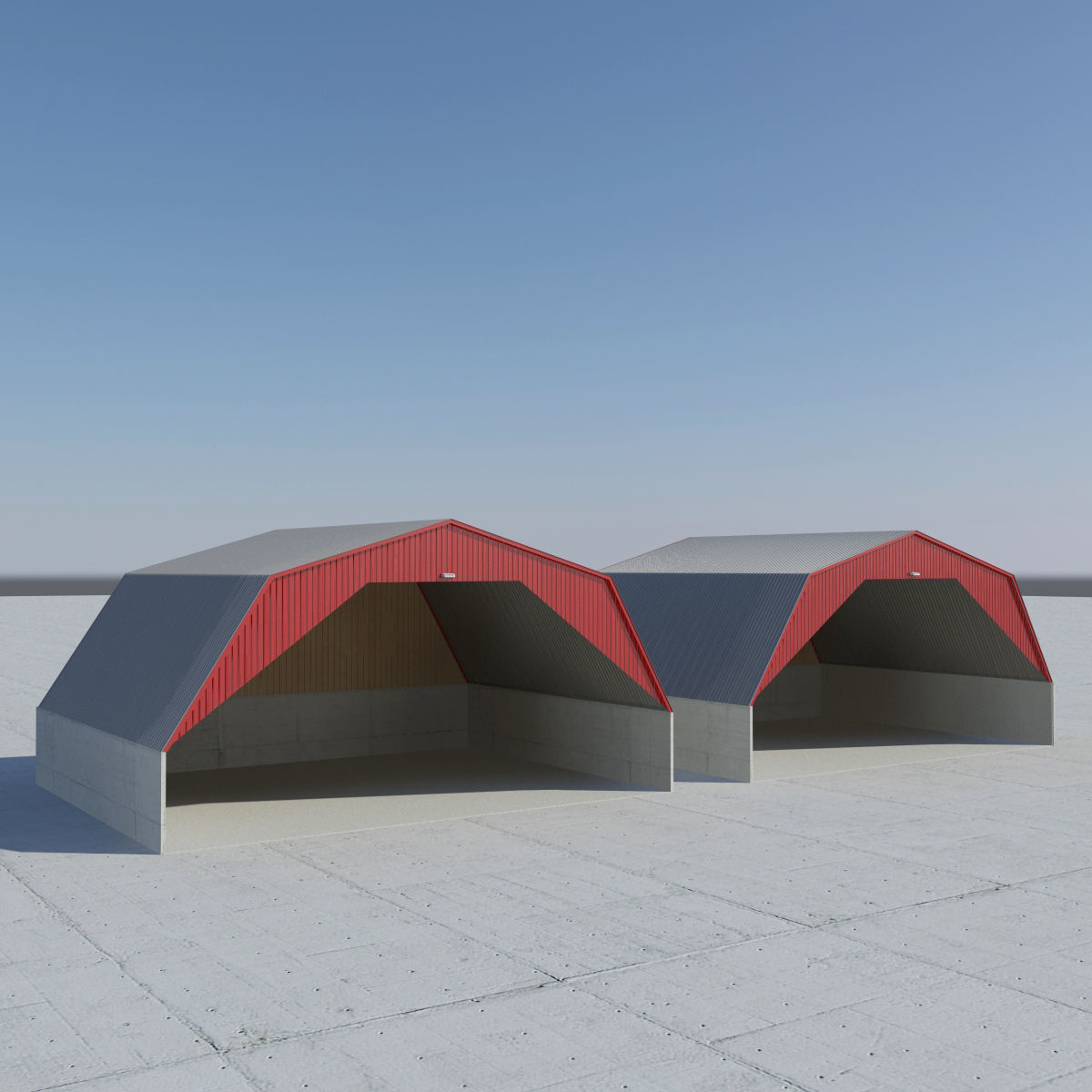Transit Department Salt Barn 3D model_1