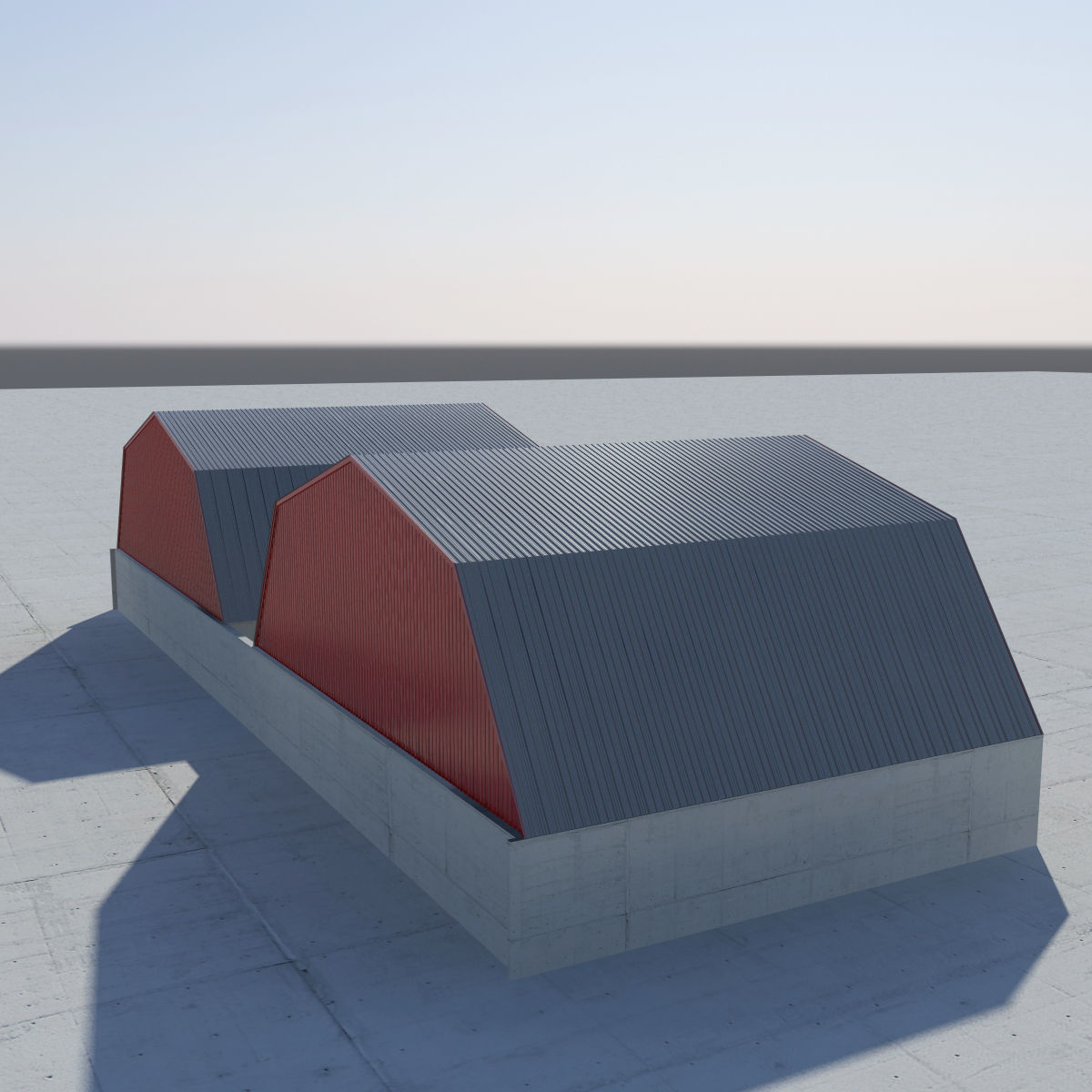 Transit Department Salt Barn 3D model_6