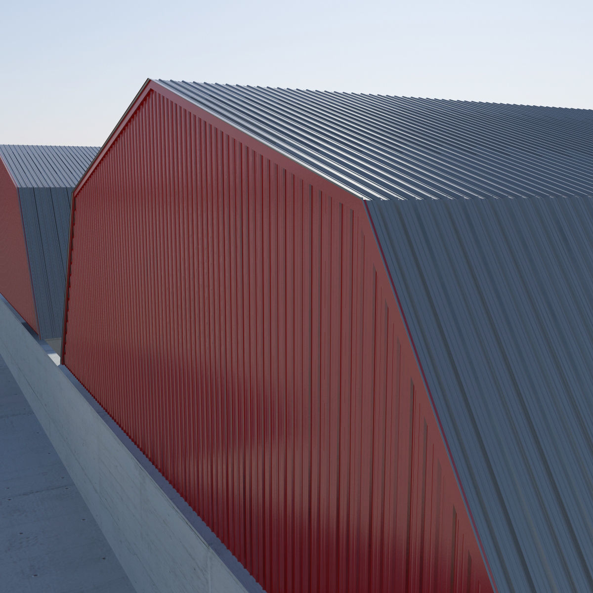 Transit Department Salt Barn 3D model_4
