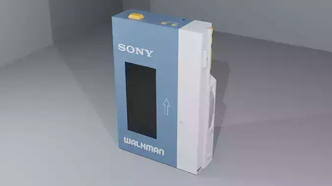 Sony Walkman TPS-L2 Low-poly 3D model