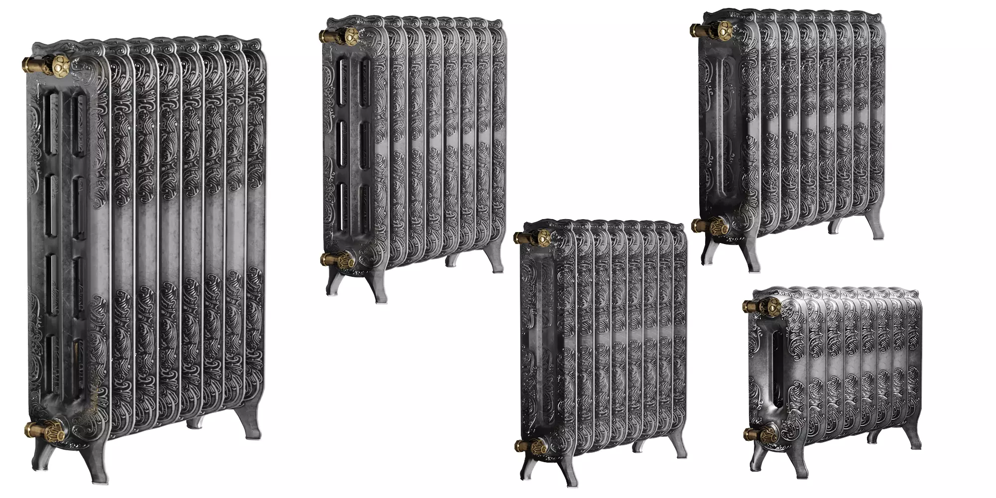 Bristom Metall Radiator BLENDER 3D Model Cycles 3D model_0