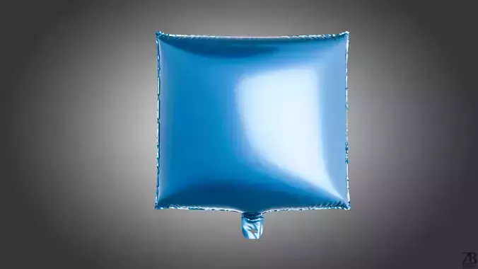 Square balloon 3D model