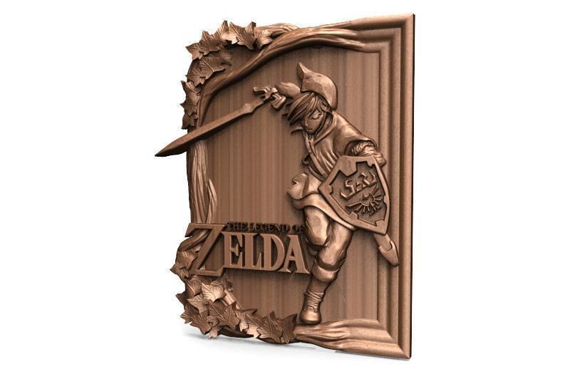 Zelda Link CNC 4 3D print model_2