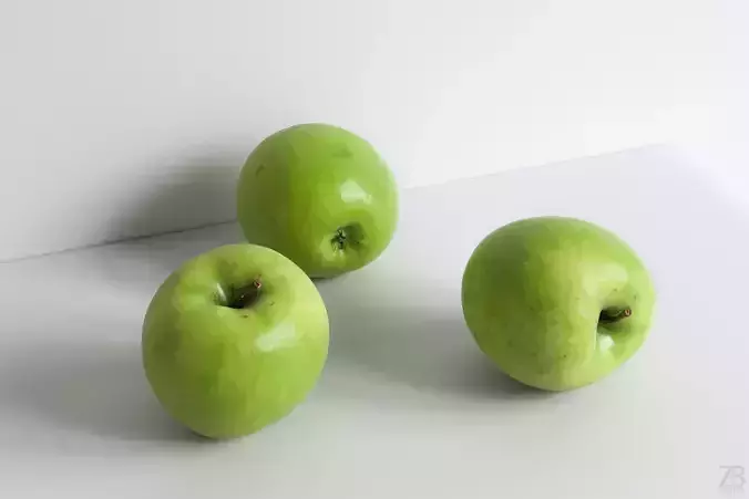 Apple 3D model