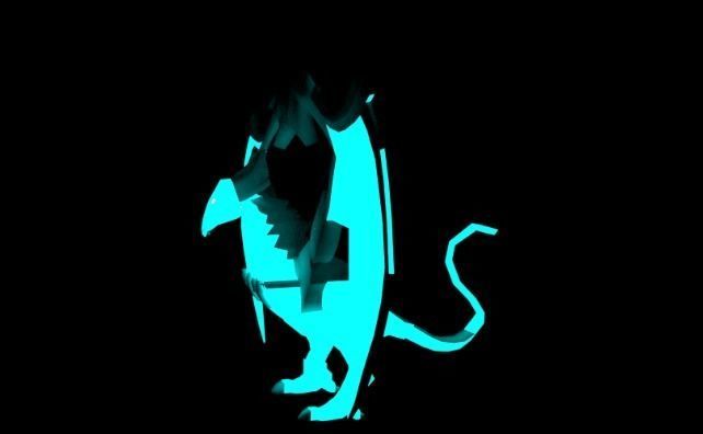 dragon pokemon with glowing wings Free 3D model_1