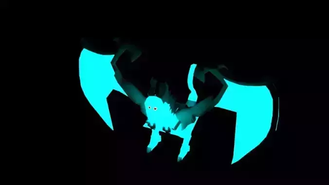 dragon pokemon with glowing wings