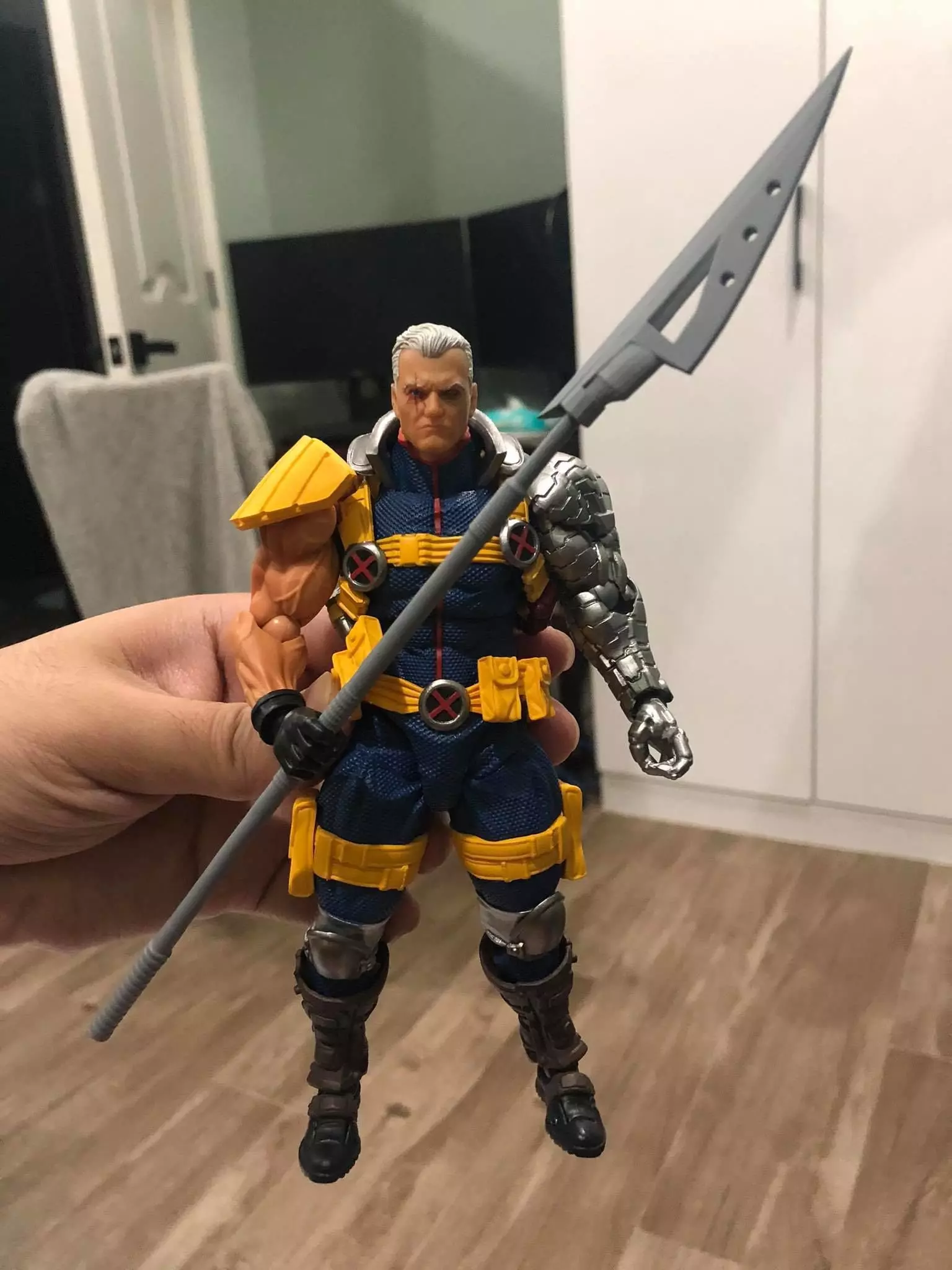 Marvel Legends Cable Psimitar 1-12scale 3D print model