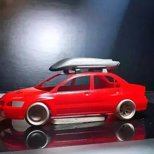 Sport Ski box Roof Box for Diecast 1-24 and 1-64