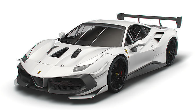Ferrari GTB 488 EVO 2021 3D model