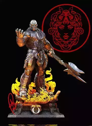 DARKSEID BY CREATIVE GEEK MB 3D print model