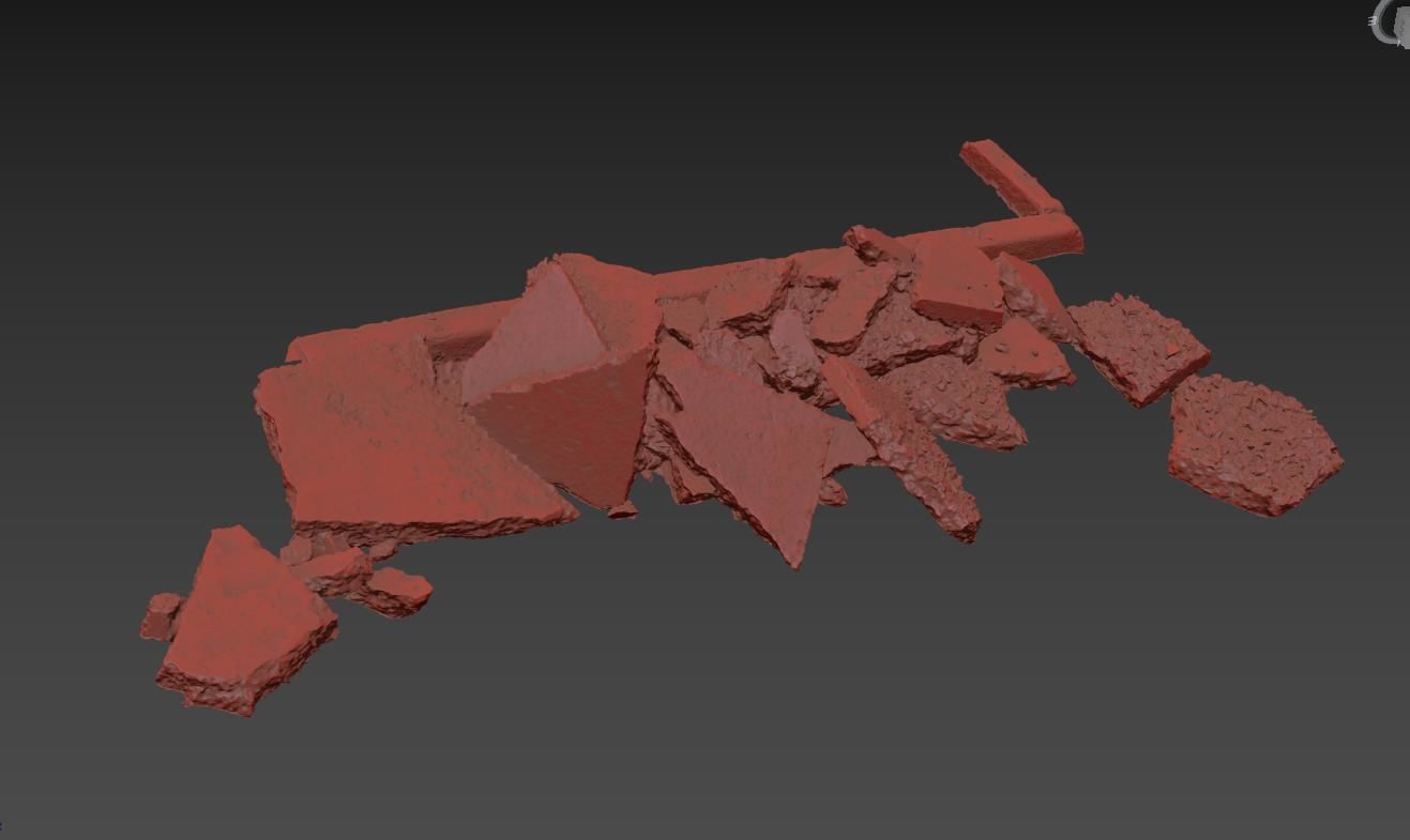Concrete Debris  3D model_12