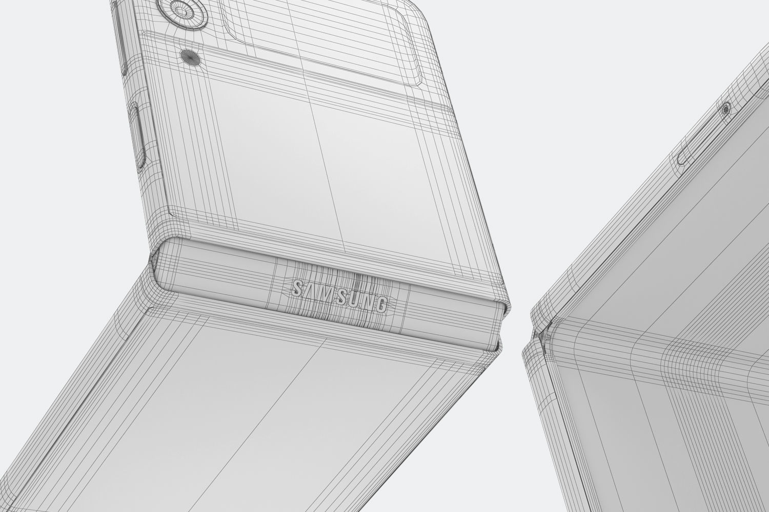 Samsung Galaxy Z Flip 3 3D model_26