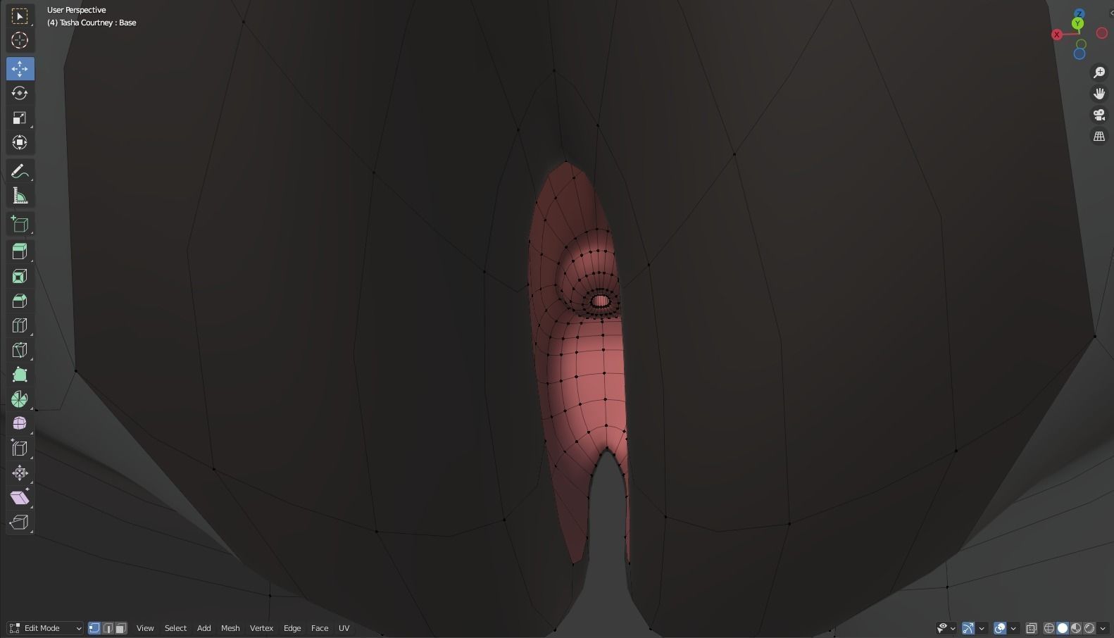 Tasha Anthro Panther 3D model_52