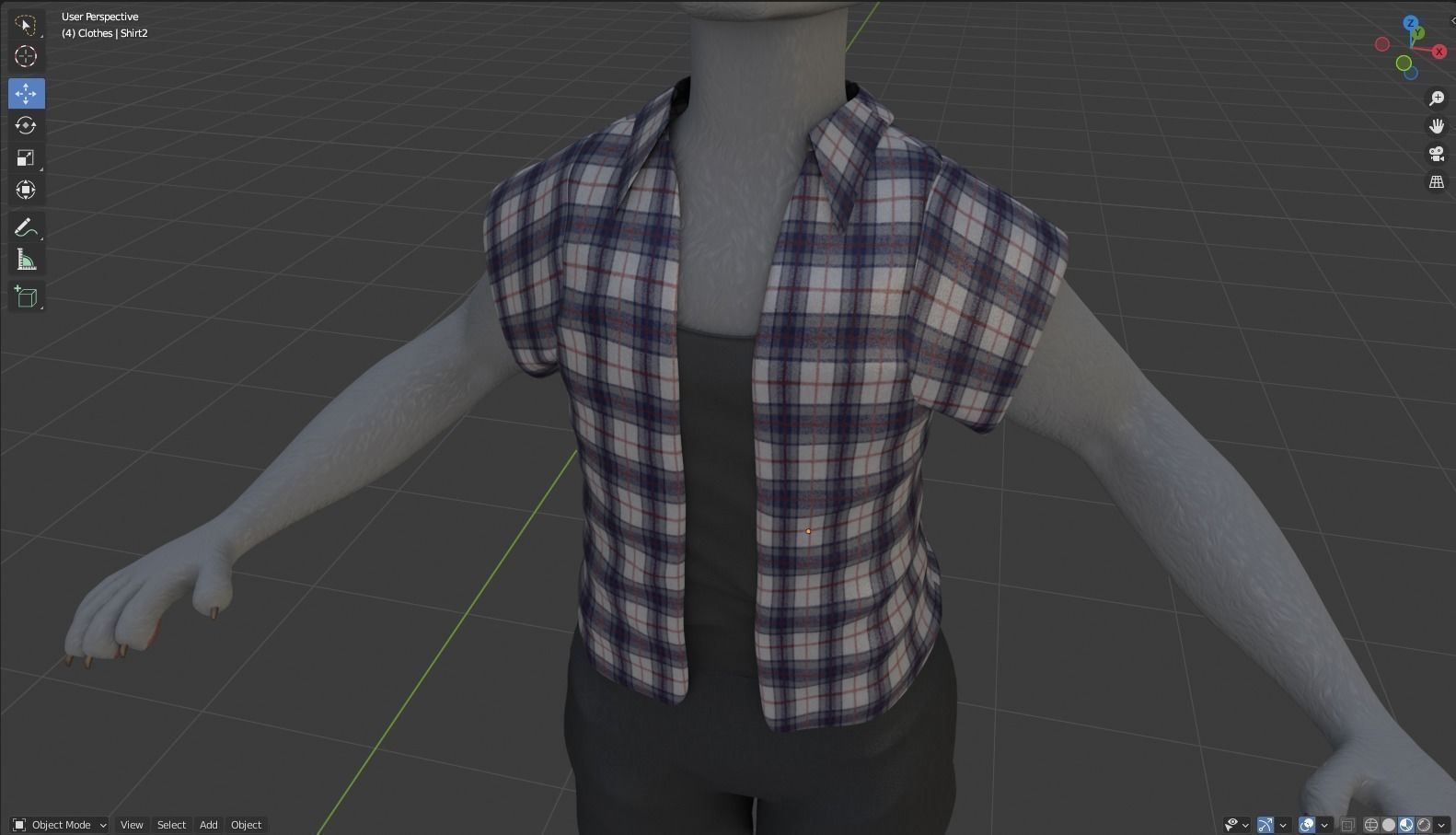 Tasha Anthro Panther 3D model_67