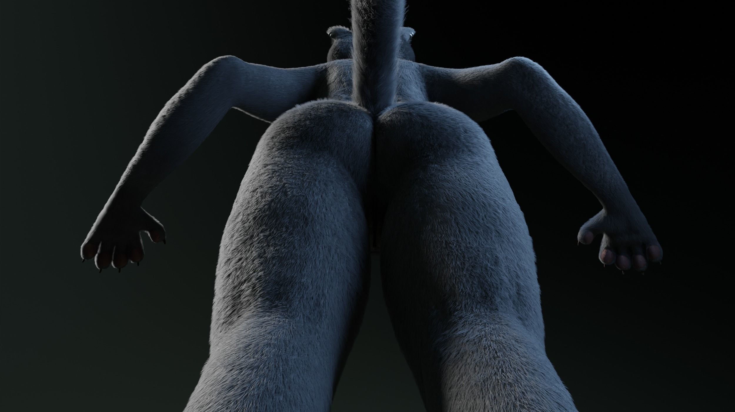 Tasha Anthro Panther 3D model_17