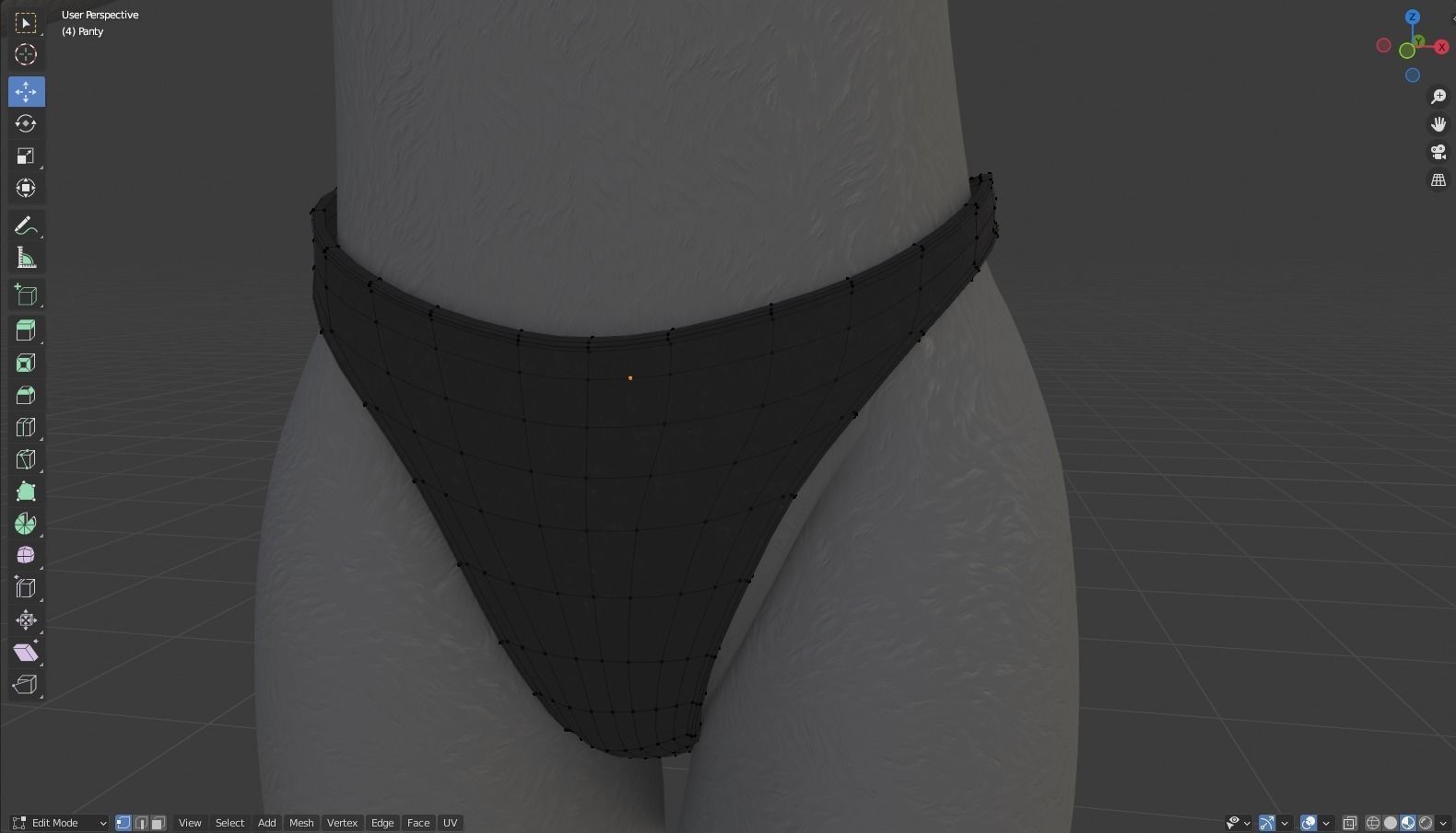 Tasha Anthro Panther 3D model_57