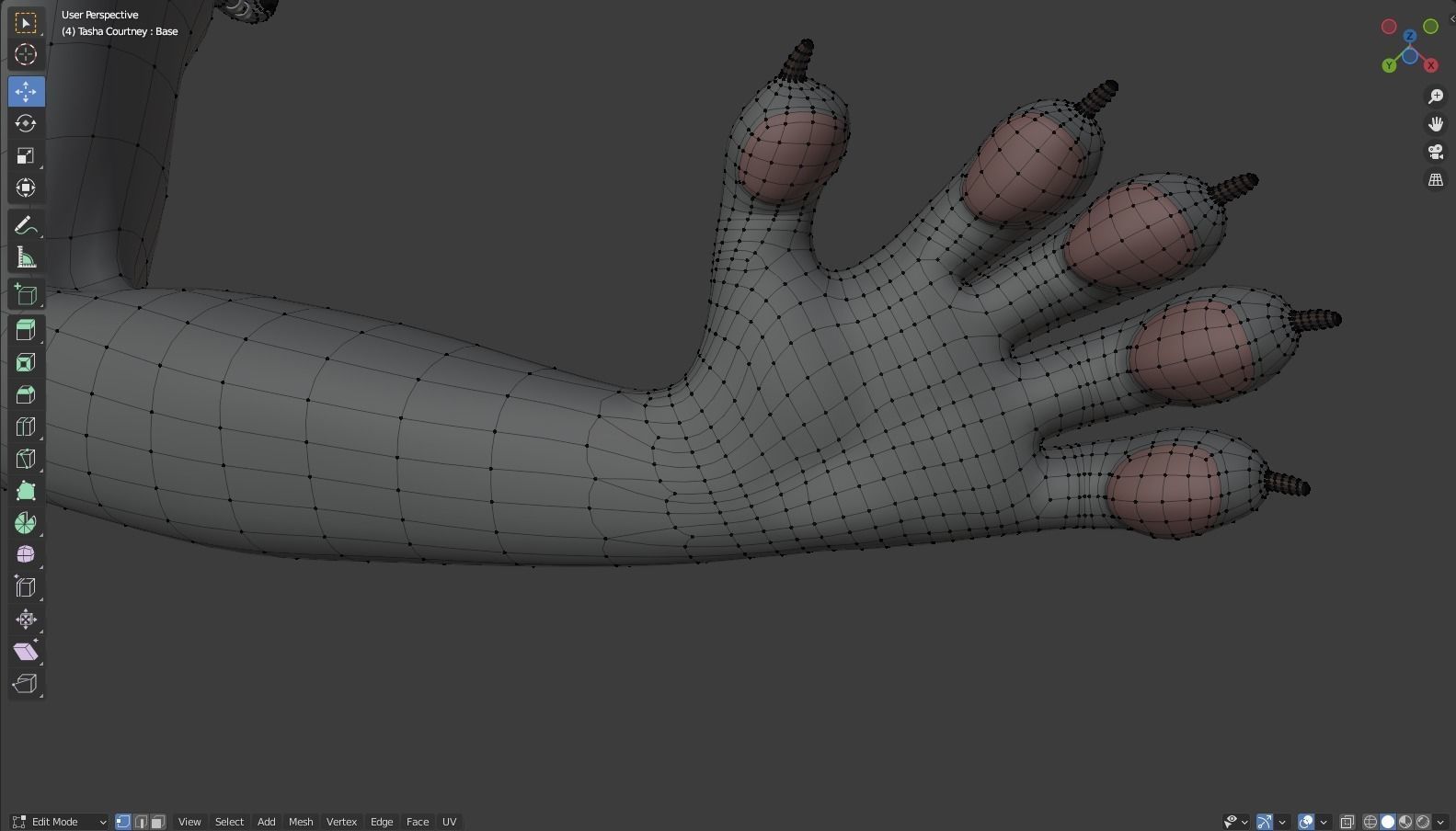 Tasha Anthro Panther 3D model_48