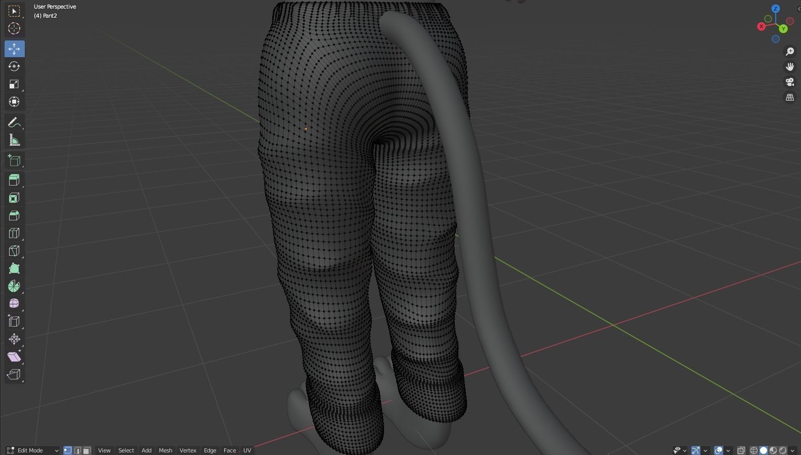 Tasha Anthro Panther 3D model_62