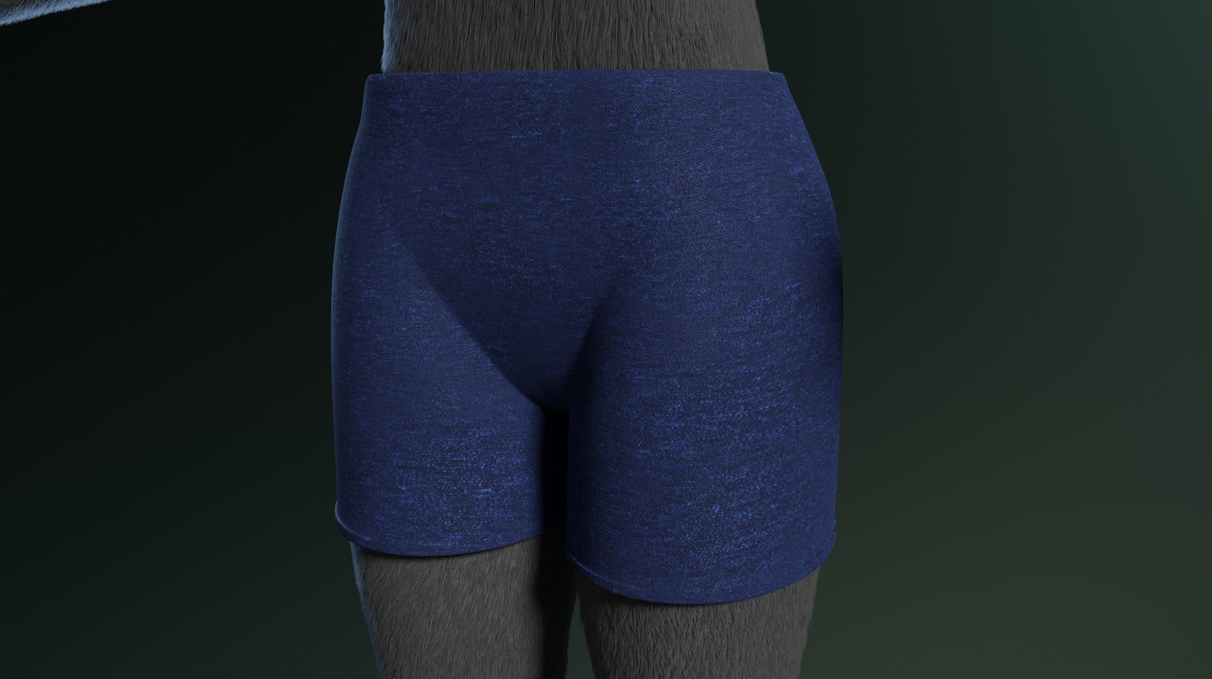 Tasha Anthro Panther 3D model_26