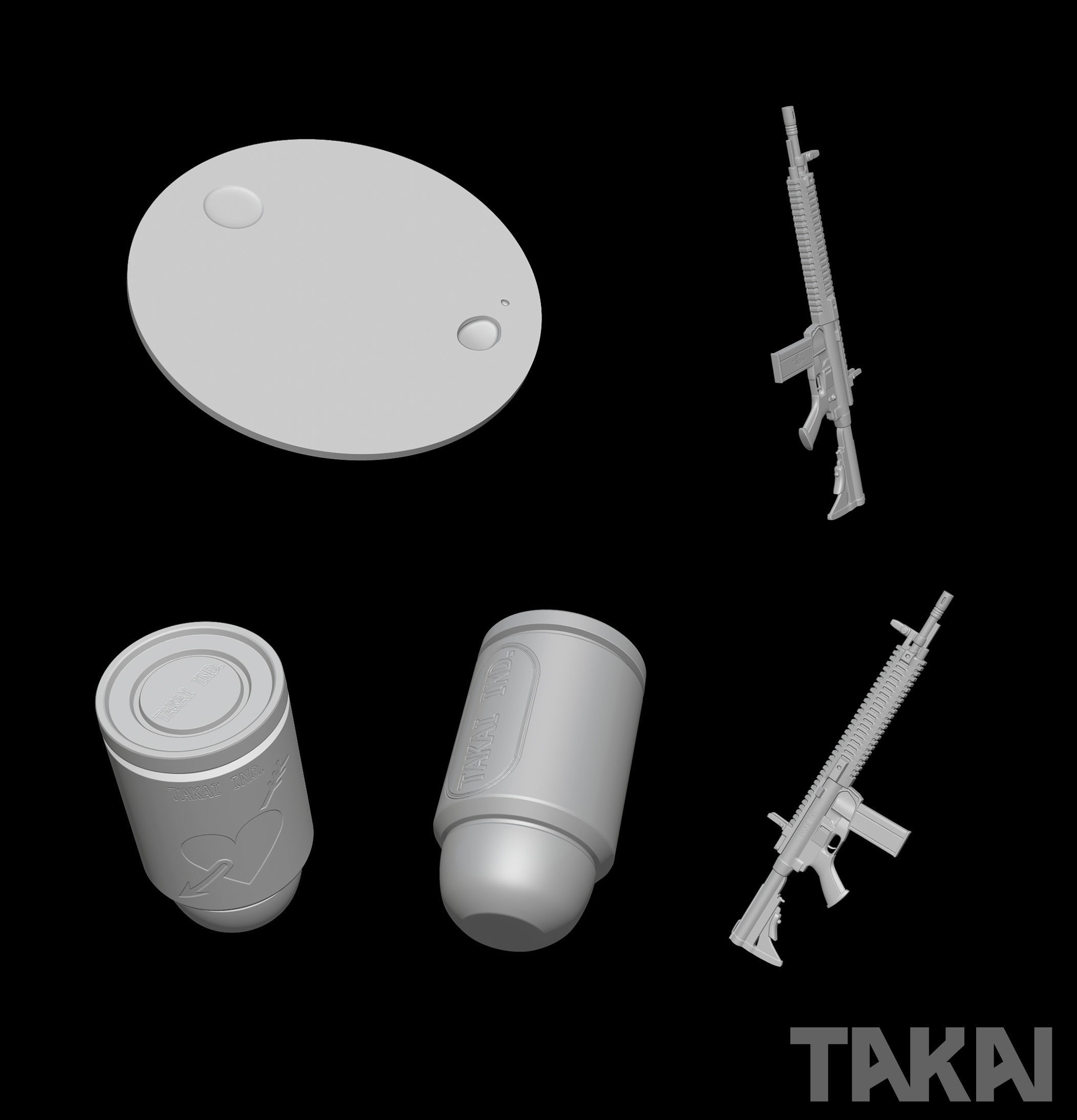 Captain - Advanced Pin-Up Statue by Takai 3D print model_10