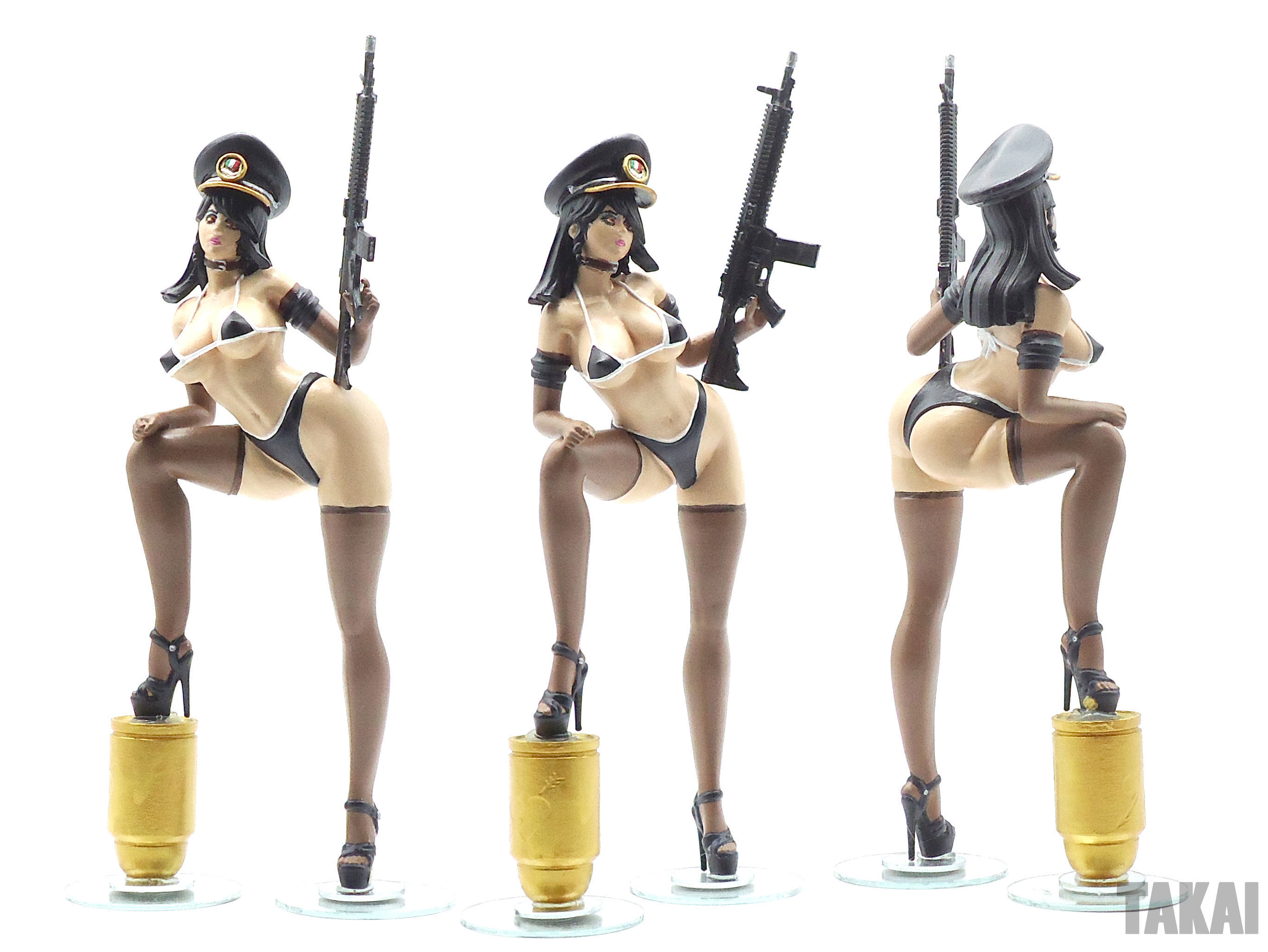 Captain - Advanced Pin-Up Statue by Takai 3D print model_1