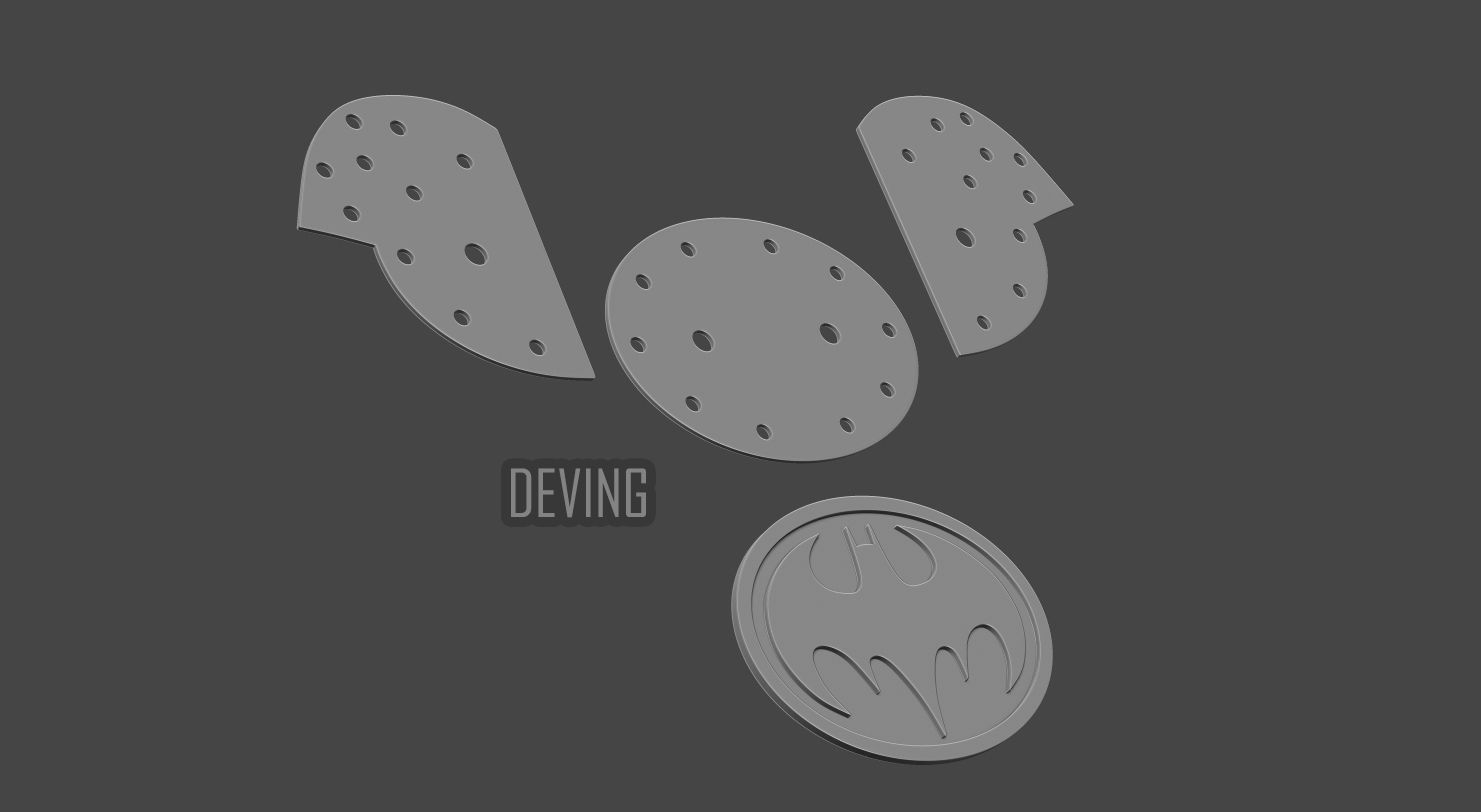 BATMAN RETURNS SUIT 3D PRINTABLE KIT 3D print model_5