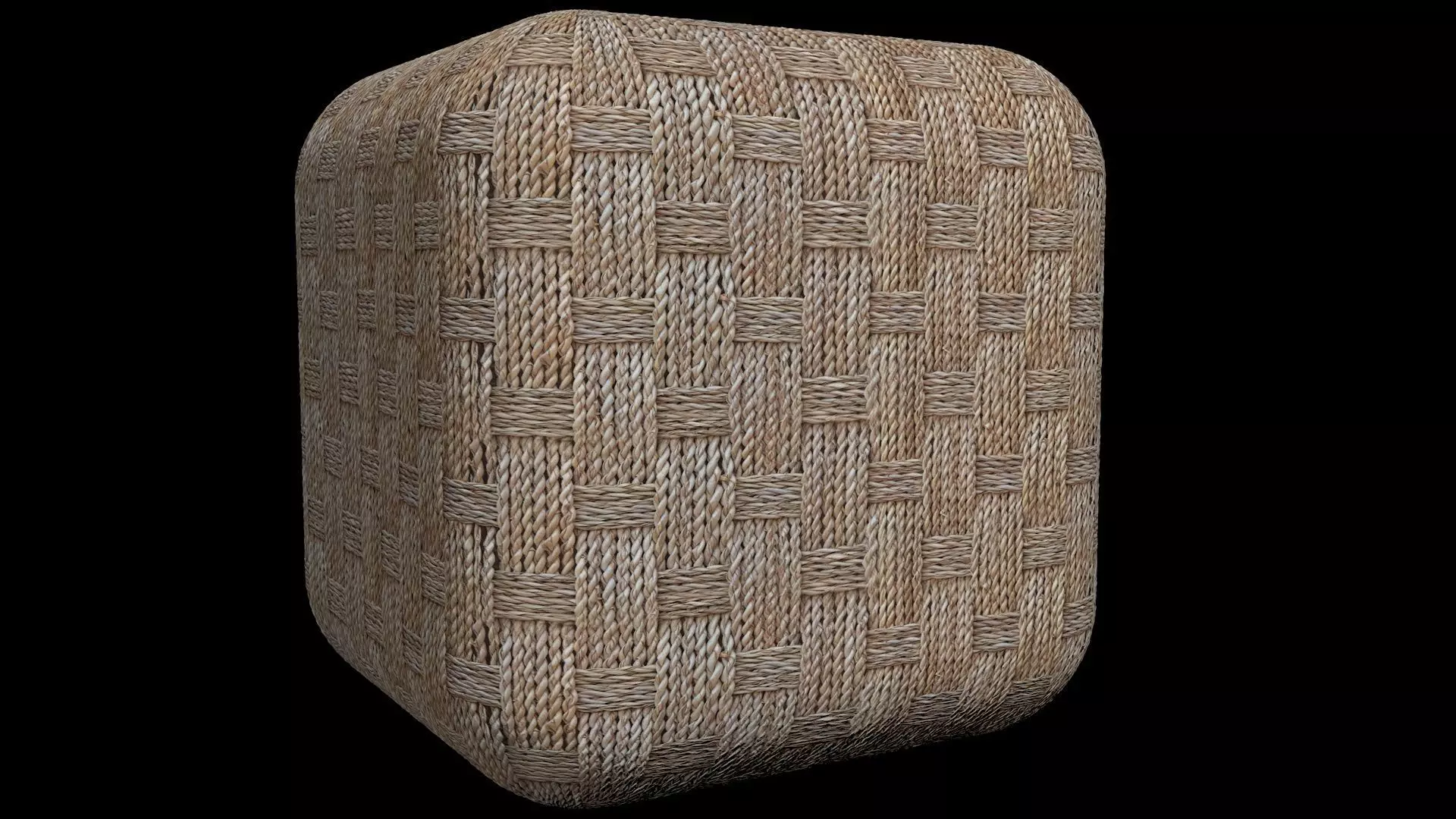Wicker Straw - PBR Materials Texture_0