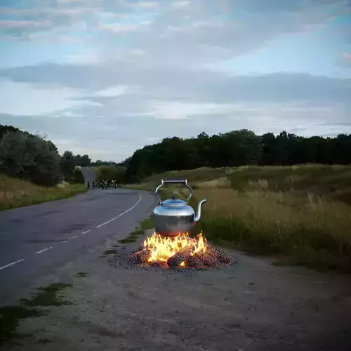 RG Camp Tea Low-poly 3D model