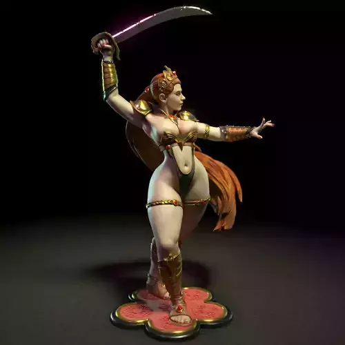 Sword Dancer 3D print model