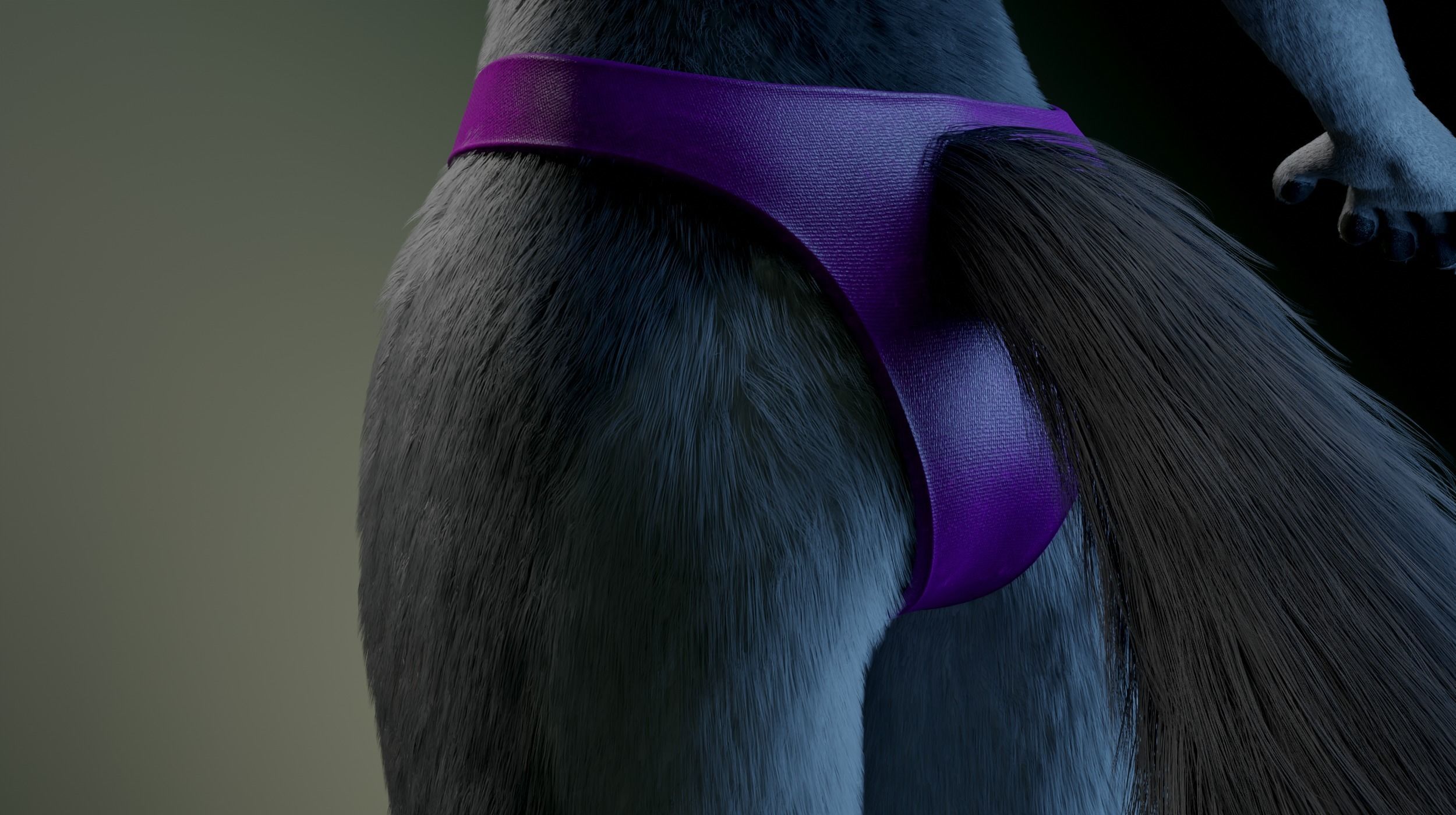 Helena Anthro Wolf 3D model_23